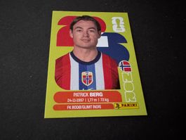 Panini FIFA 2026 Sticker: Patrick Berg - Norwegen NOR 14