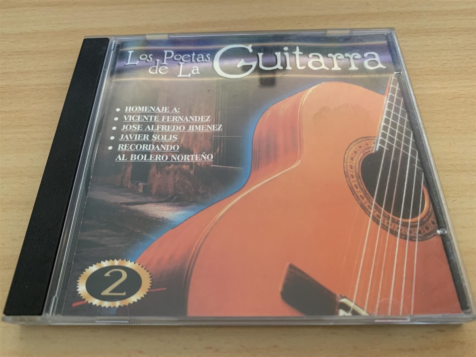 CD: Los Poetas de la Guitarra - 2 CD – Usato da Rikon im Tösstal venduto da Alpenmutz 2