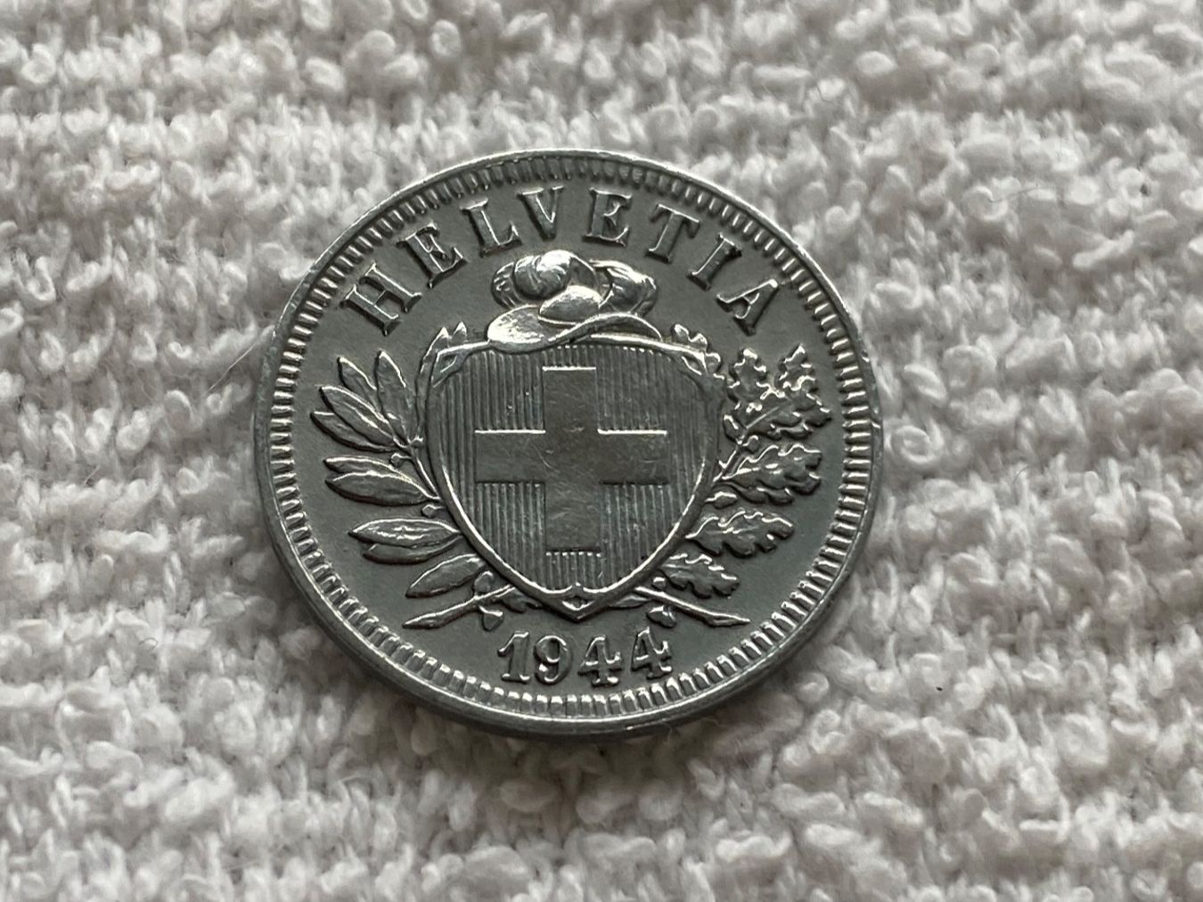Tutti le monete: 2 centimes/rappen 1944 – Usato da Nyon venduto da Ilmi09