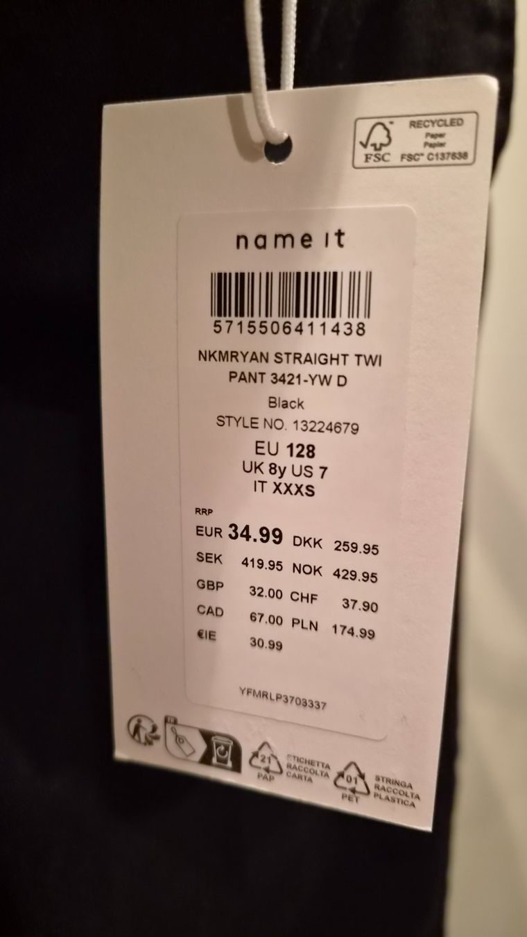 Name It Hosen: NEU! Hose Gr.128 name it – Neu und originalverpackt aus Oberrieden von Raja011 4
