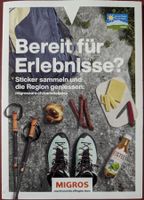 Migros Aare Sammelpass, volle Sammelkarte + 5 Sticker