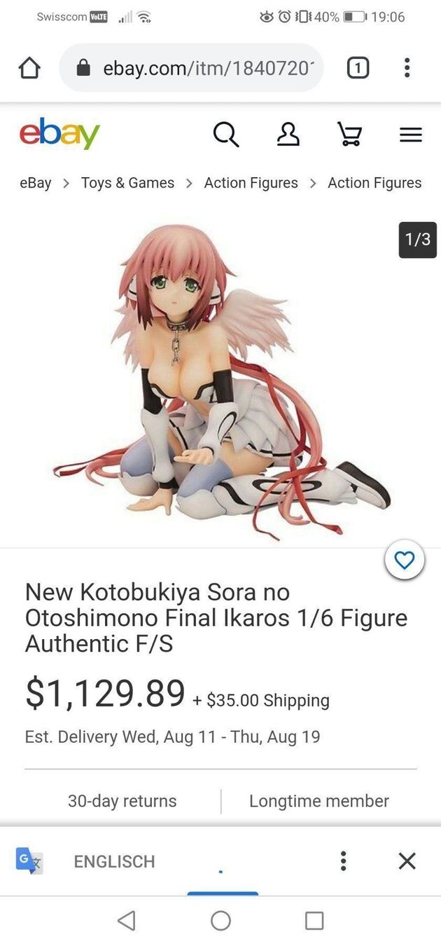 Figuren: ANIME - Ikaros - Sora no Otoshimono – Gebraucht aus Kümmertshausen von Deddy_1991 1