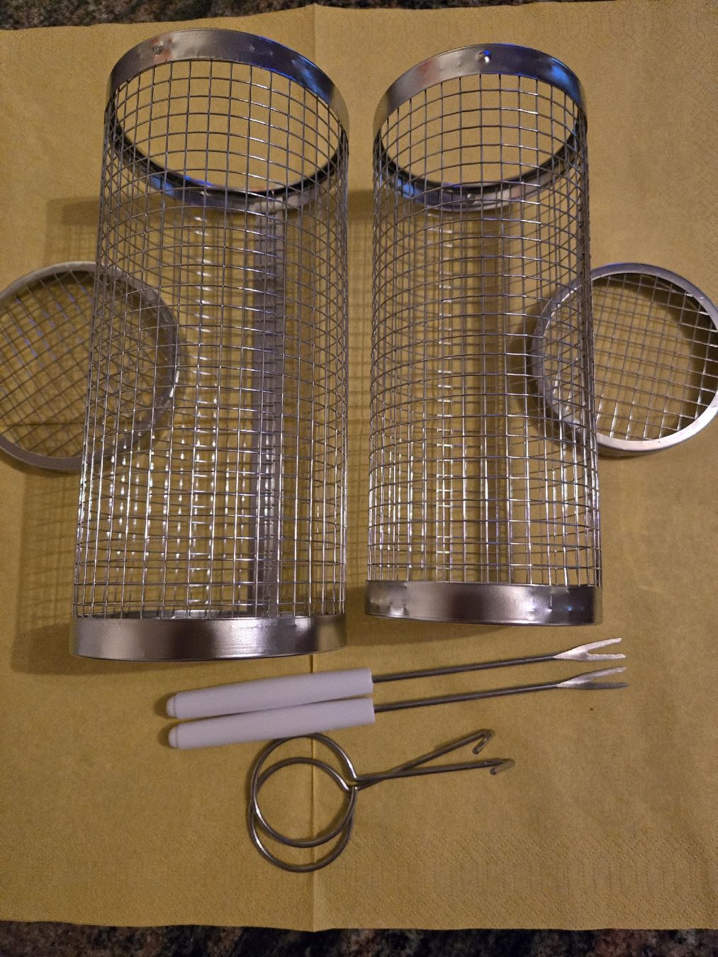 Elettrodomestici da cucina: 2Grillkörbe – Nuovo (secondo la descrizione) da Duebendorf venduto da Arenenberg1
