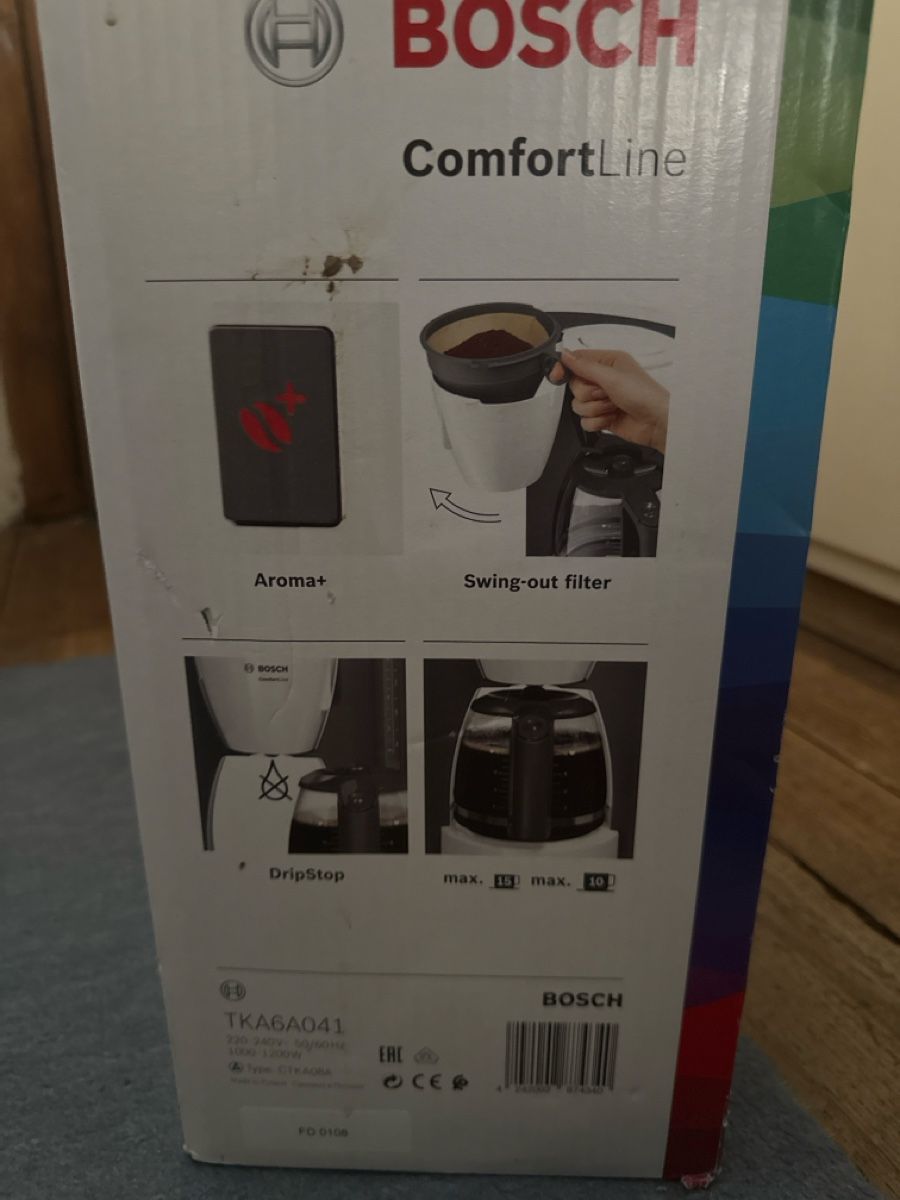 Bosch Macchine per caffè & Macchine per espresso: Bosch ComfortLine Coffee Maker Drip New Boxed – Nuovo e nell'imballaggio originale da Cevio venduto da BiadiciT 1