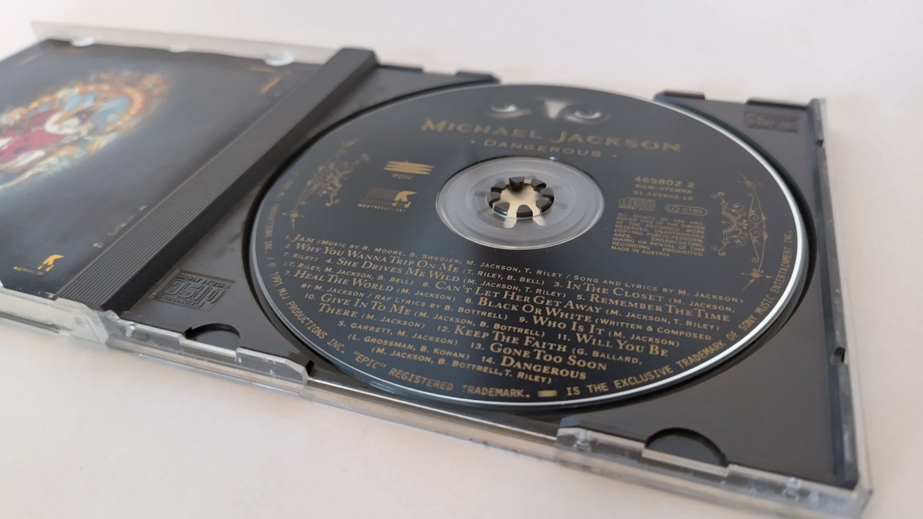 CDs: Michael Jackson - Dangerous / CD ab Fr. 1.- – Gebraucht aus Bellach von JingleJerry 1