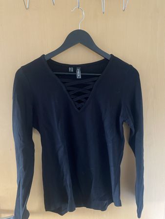 Langarmshirt schwarz Grösse S guter Zustand