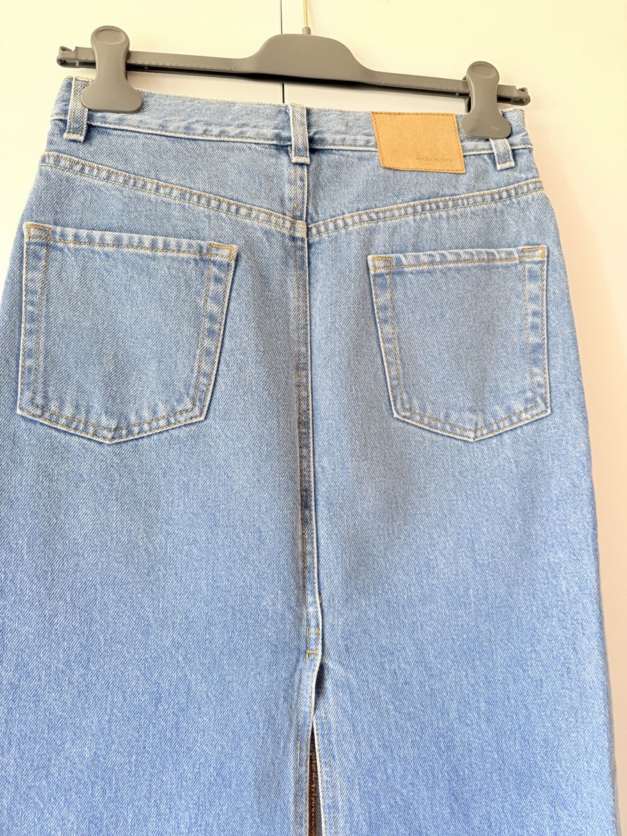 Magda Butrym Gonne: Magda Butrym Denim Maxi Skirt 34 – Nuovo (secondo la descrizione) da Genève venduto da kam_m6mq 1