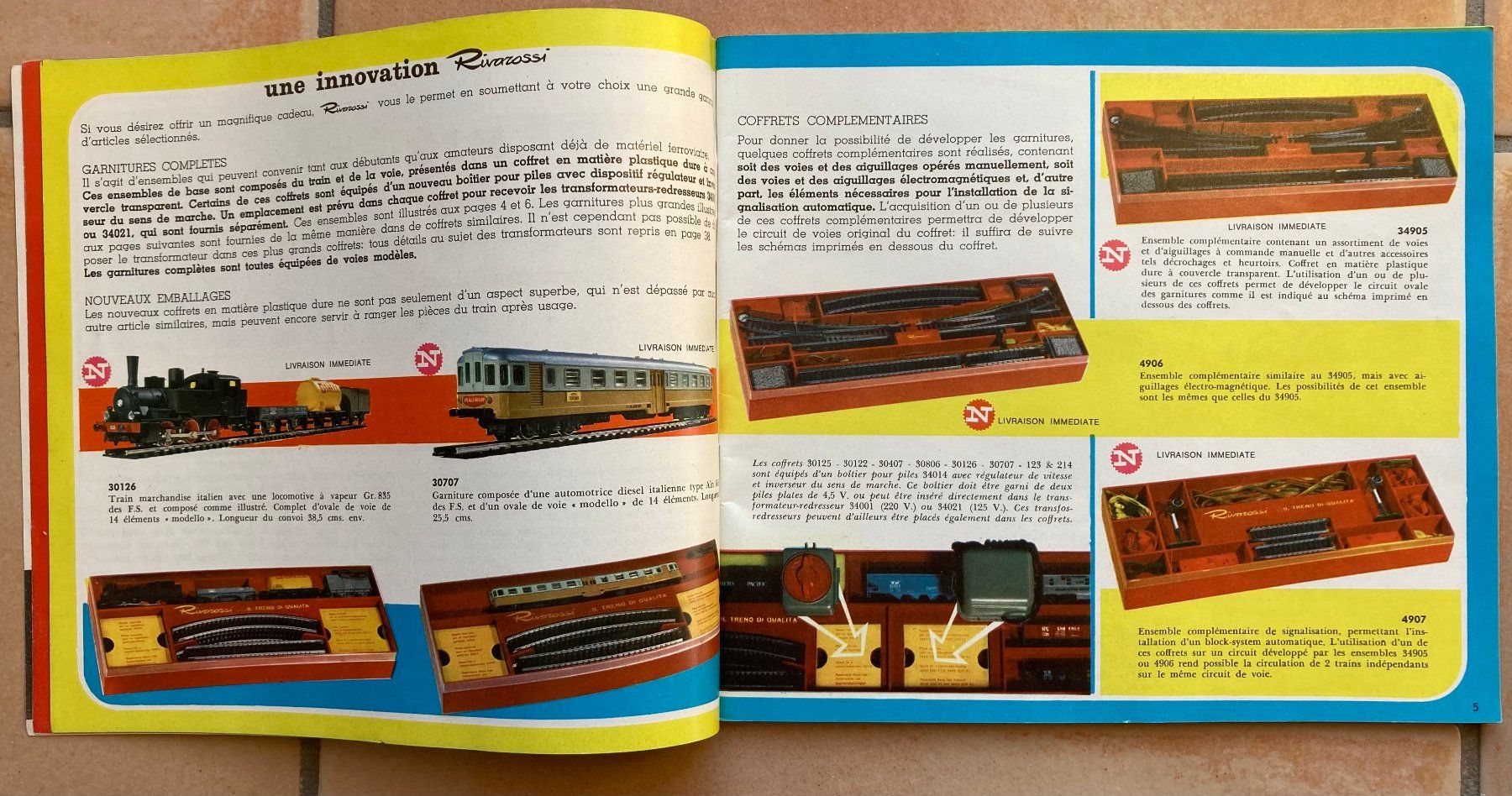 Rivarossi Trains électriques: Catalogue Rivarossi - 1965 – D'occasion à Versoix par HELVETICA_1 2