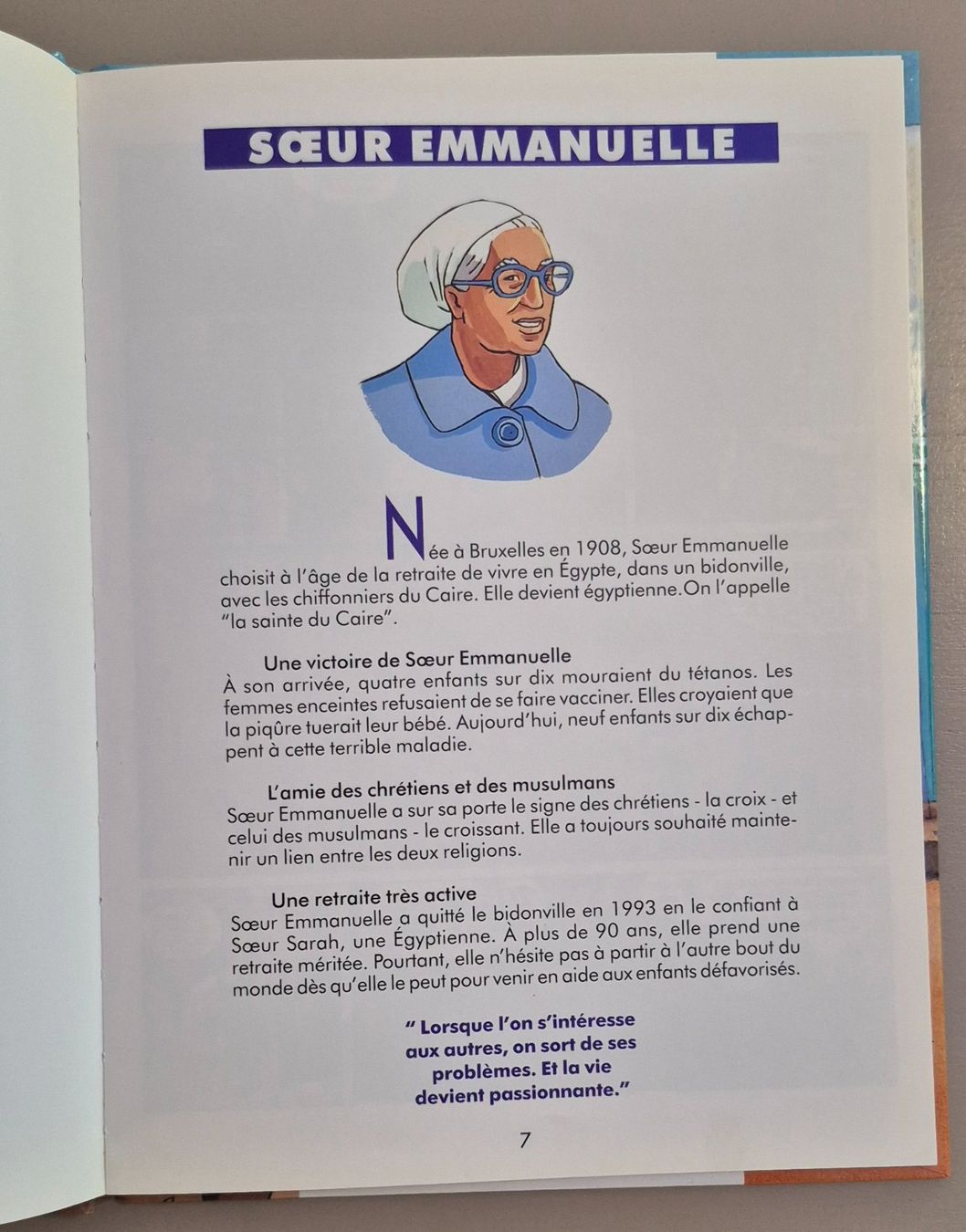 Fumetti: Les Chercheurs de Dieu - Tome 3 - Sœur Emmanuelle – Usato da Grand-Lancy venduto da loi_599y 4