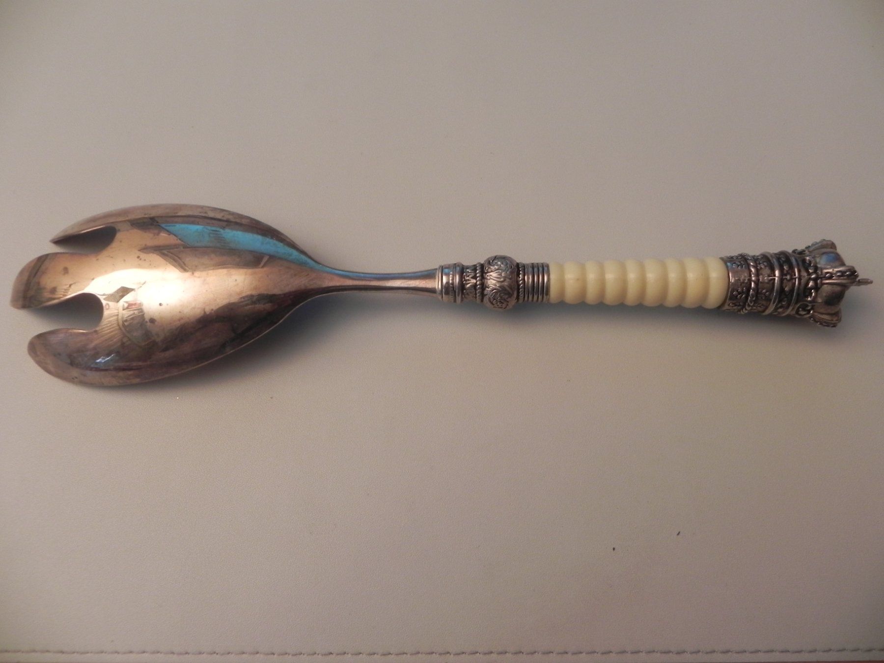 Set di posate: Vintage Servierbesteck - Versilbert? Silber? – Usato da Minusio venduto da Lory64 4