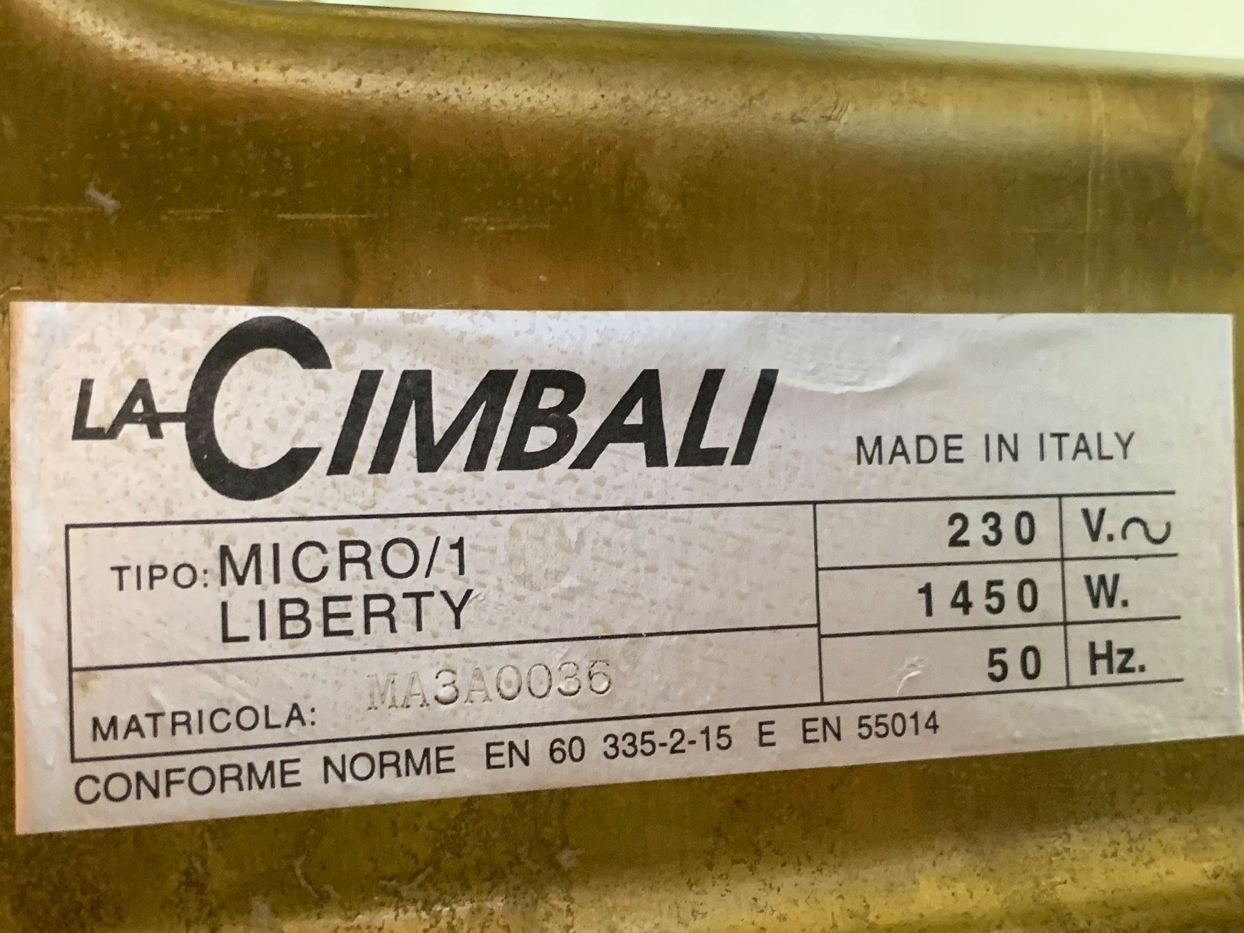 Cimbali Kaffeemaschinen & Espressomaschinen: La Cimbali Micro/1 Libertry Espressomaschine! – Gebraucht aus Brunnen von Allerwaren 7