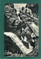 Trümmelbach 5. Fall, belebt, 1948, gelaufen