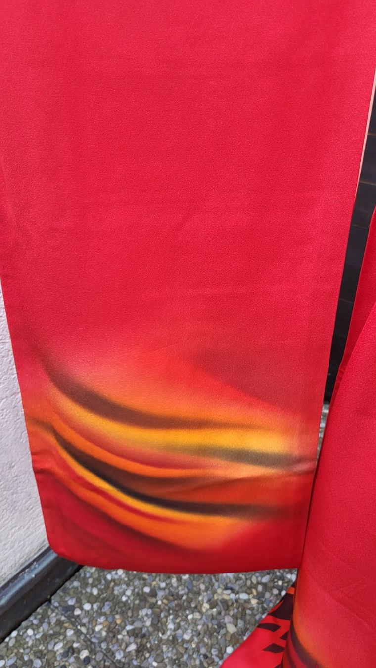 Kimono: Kimono red – Nuovo (secondo la descrizione) da Fribourg venduto da VictoriaShop7 7