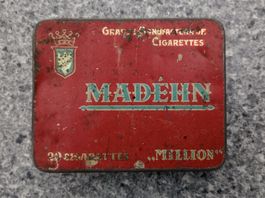 alte Cigarettendose Madéhn