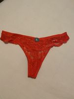 Rote Spitzen-Tanga, Gr. L, neuwertig & sexy für den Sommer!