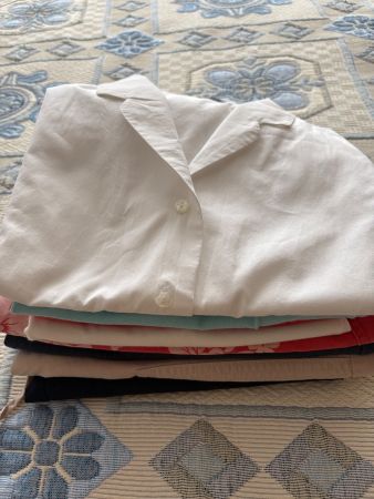 Damenhemd-t-shirt und kurz-hosen