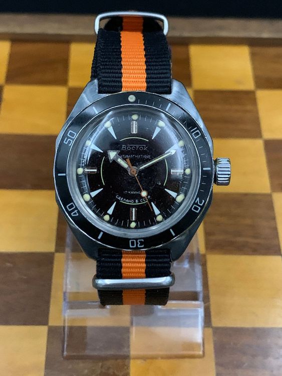Montre de plongée VOSTOK Amphibia (ex URSS) mécanique, '70 | Kaufen auf ...