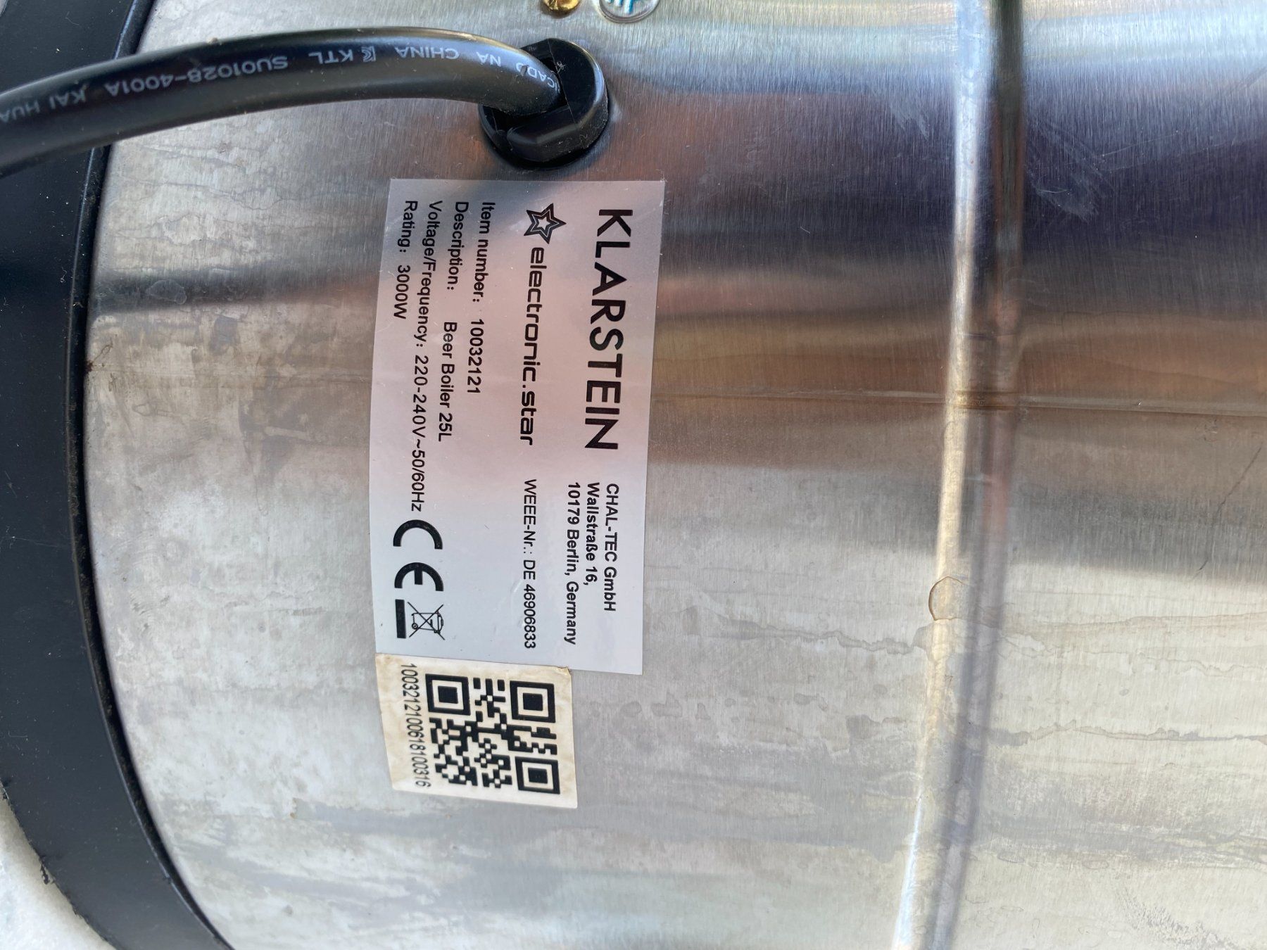Elettrodomestici da cucina: Cuve de brassage – Usato da Biel/Bienne venduto da Tatachi 2