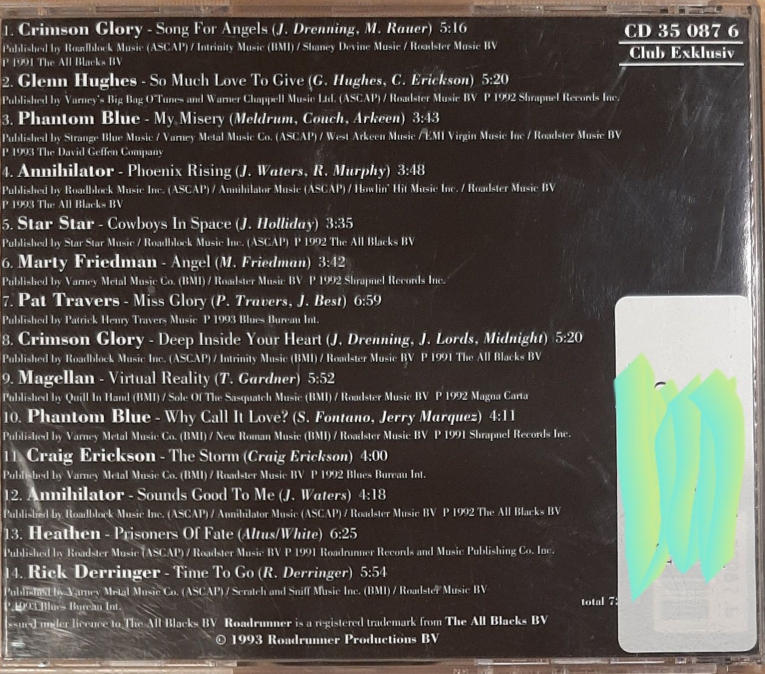 CDs: Wild Dreams - Soft Rock Ballads, CD Balladen Sampler 1993 – Gebraucht aus Schönenberg TG von breiti12 1