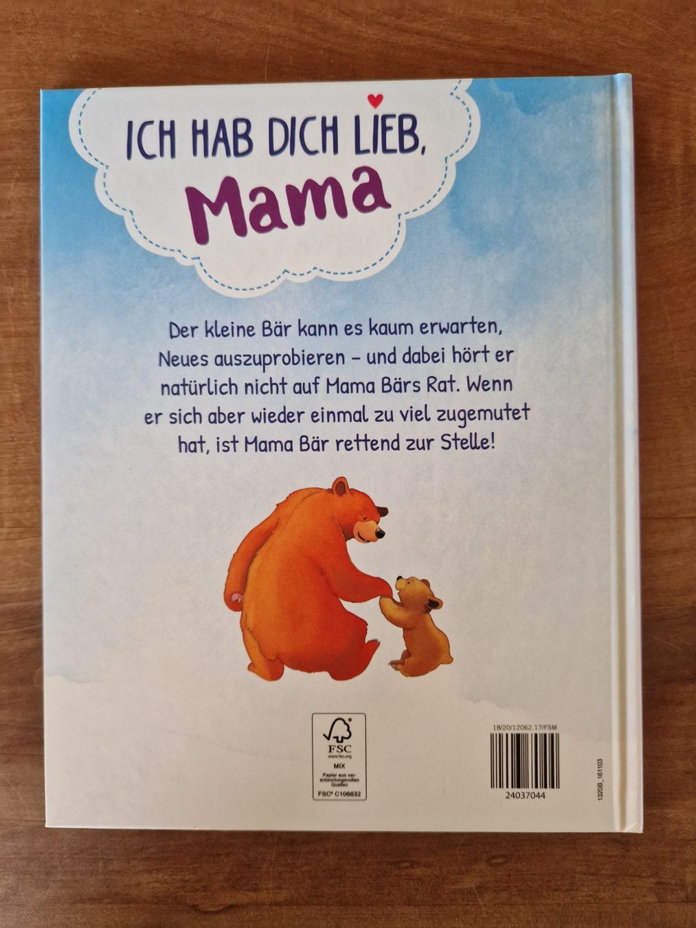 Livres: Bilderbuch "Ich hab dich lieb, Mama" – D'occasion à Giswil par movo08 2