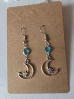 Mond Ohrringe silberfarben neu! ✨🌙 Boho Style