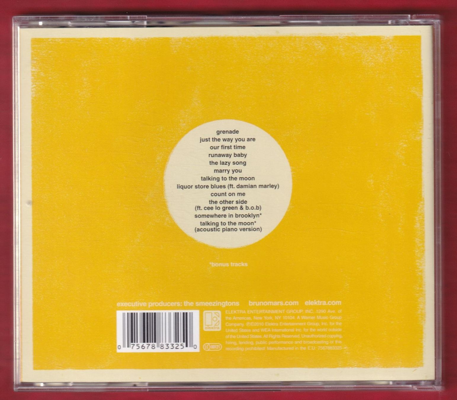 CDs: Bruno Mars - Doo-Wops & Hooligans (CD) – Gebraucht aus Zürich von Pfluftl2000 1