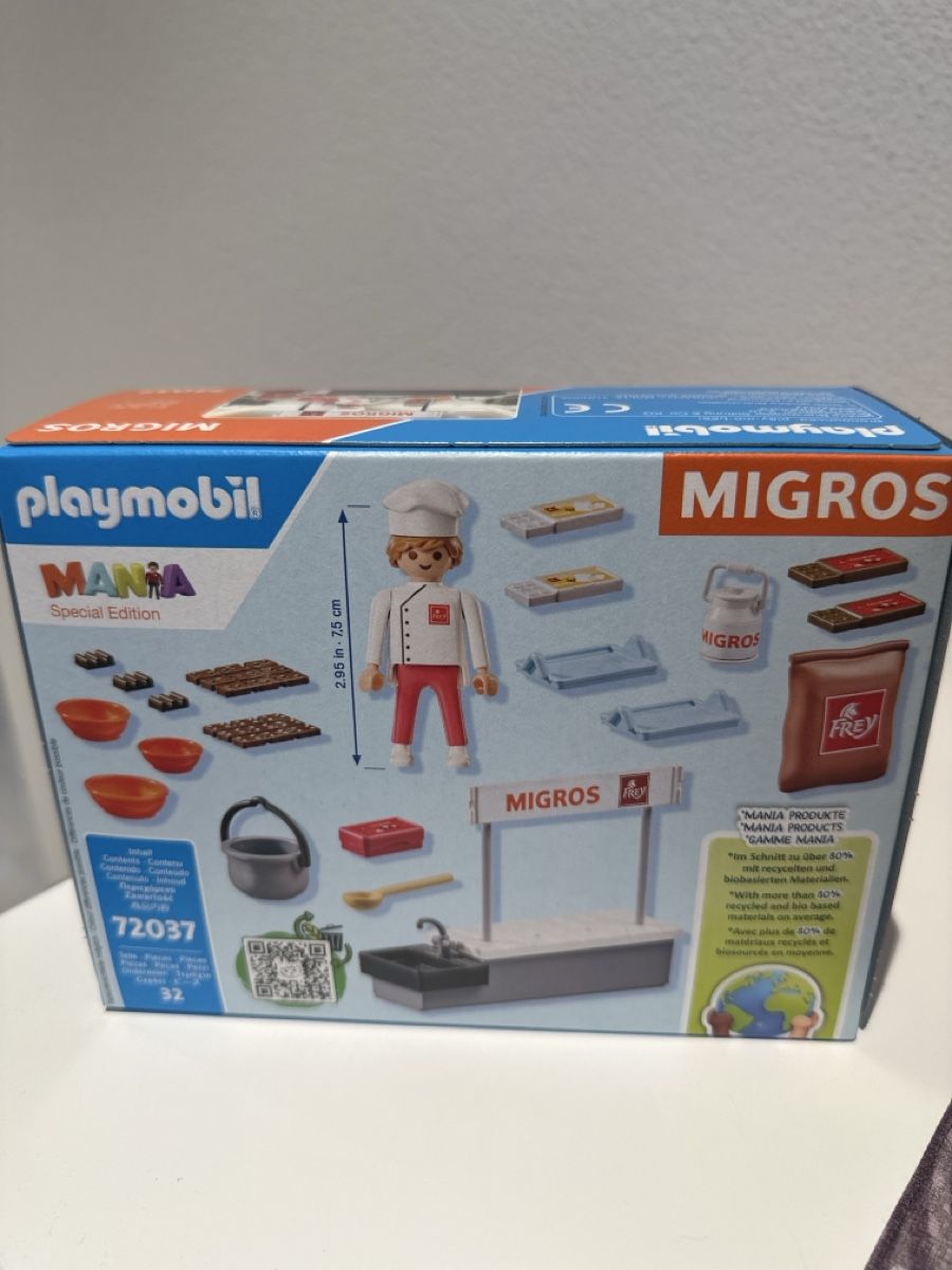 Playmobil Giocattoli: Playmobil Migros Mania - Special Edition – Nuovo e nell'imballaggio originale da Embrach venduto da Dj_MiLo 1