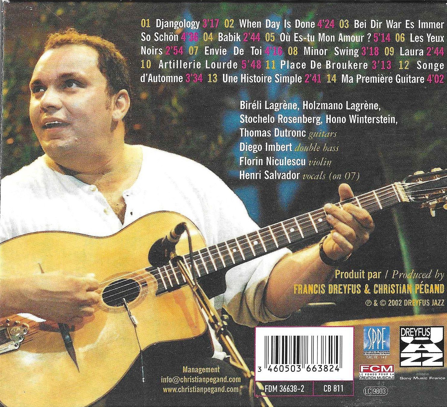 CD: Bireli Lagrène CD Digipack - Gipsy Project & Friends – Usato da Savagnier venduto da Ne2065 1