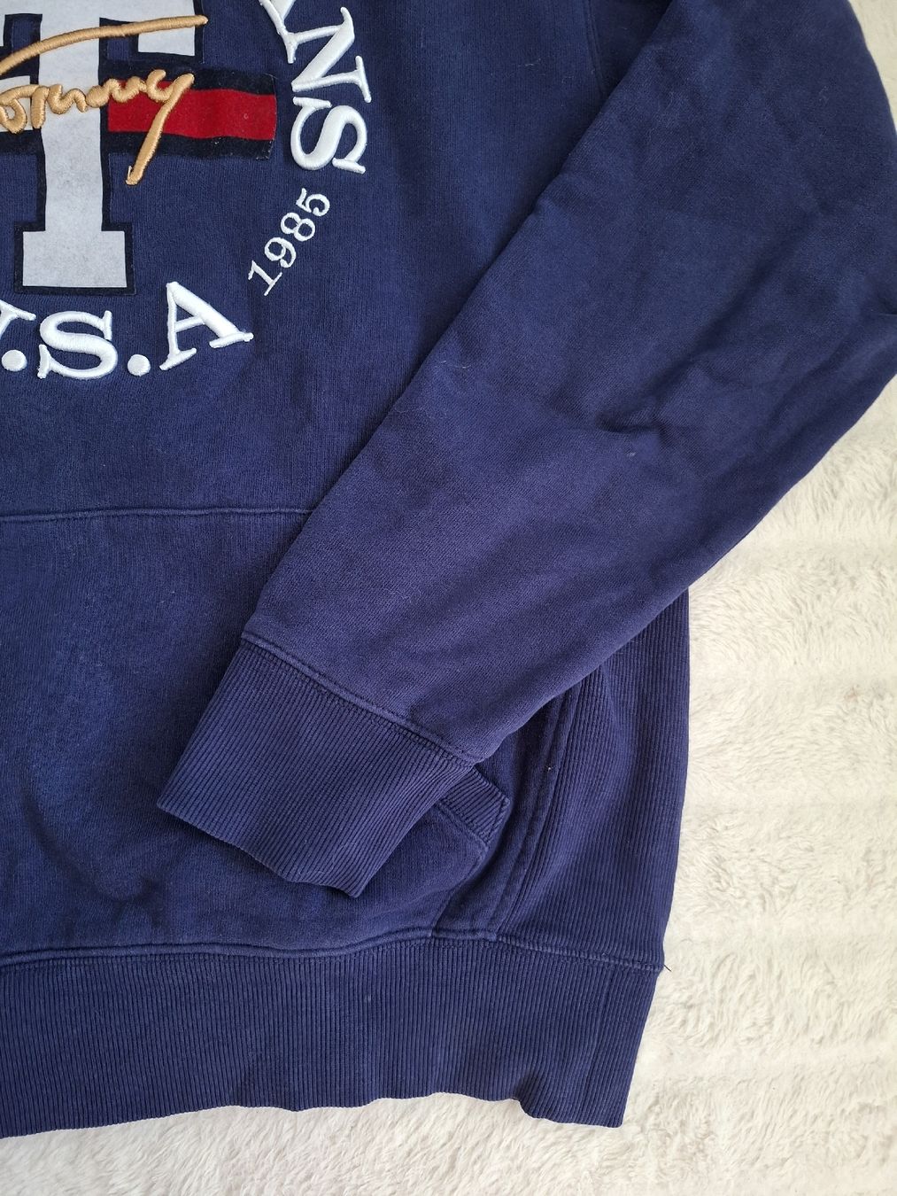 Tommy Hilfiger Maglioni & Felpe: Pull à capuche bleu Tommy Jeans, taille S,  – Usato da Renens VD venduto da ser_j2fn 3