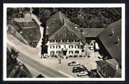 Gümmenen, Gasthof Kreuz, Fliegeraufnahm