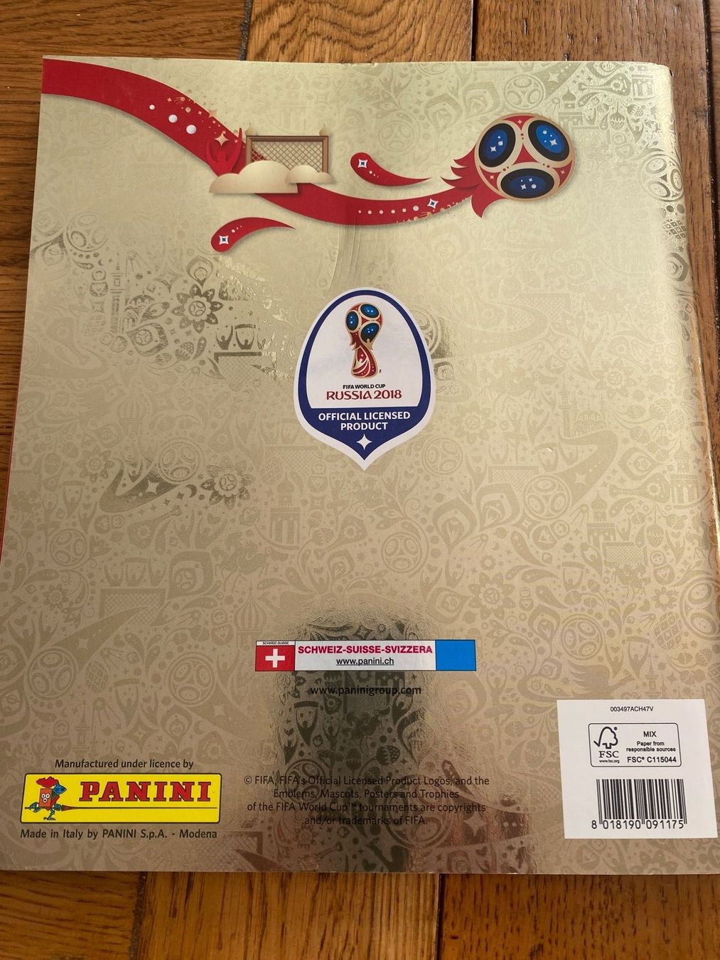 Panini Album: Panini WM 2018 – Usato da Abtwil SG venduto da Zwiebi 1