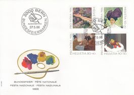 1986 Pro Patria FDC