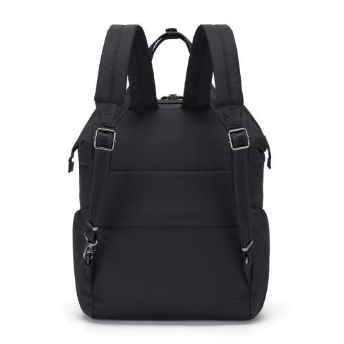 Pacsafe Zaini: Pacsafe Rucksack Citysafe CX Econyl - Black – Nuovo e nell'imballaggio originale da St. Gallen venduto da sportglobe 1