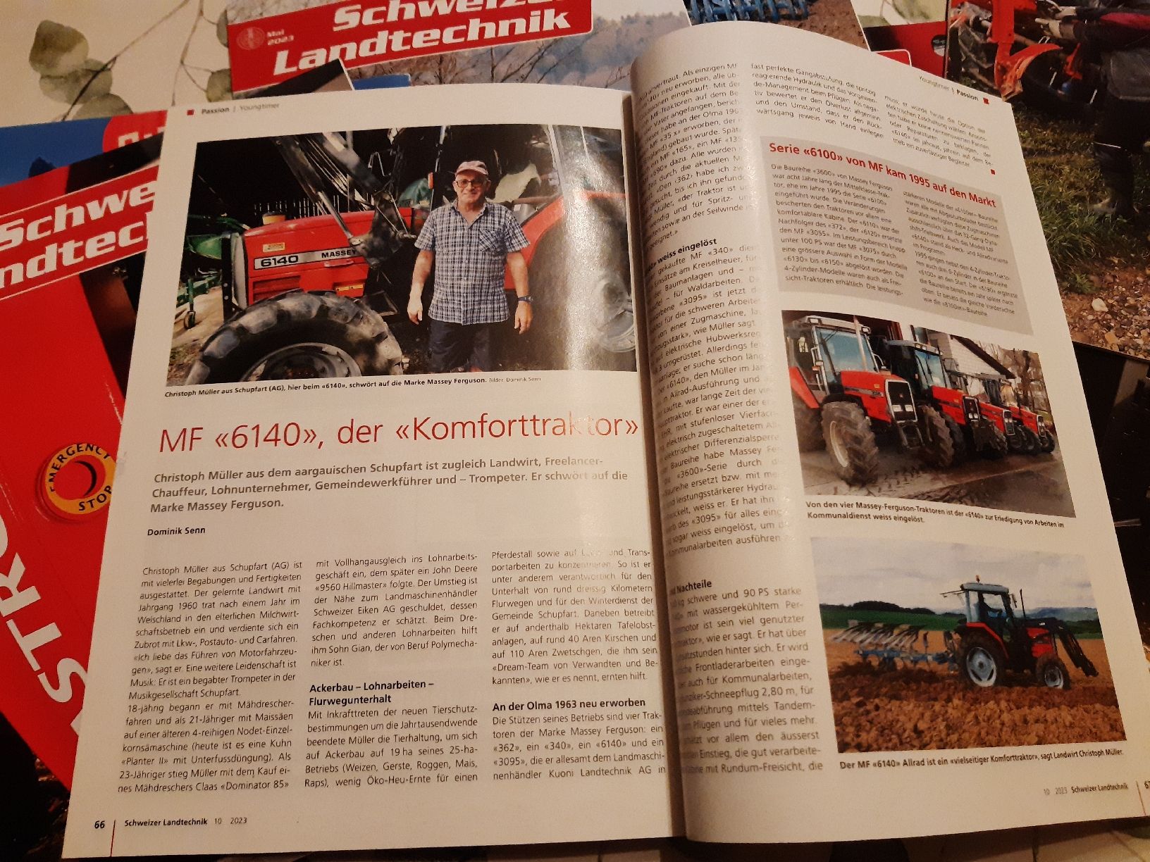 Riviste & Magazine: Schweizer Landtechnik Hefte, Zeitschrift mit div. Traktoren – Usato da Ramersberg venduto da Subski300 3