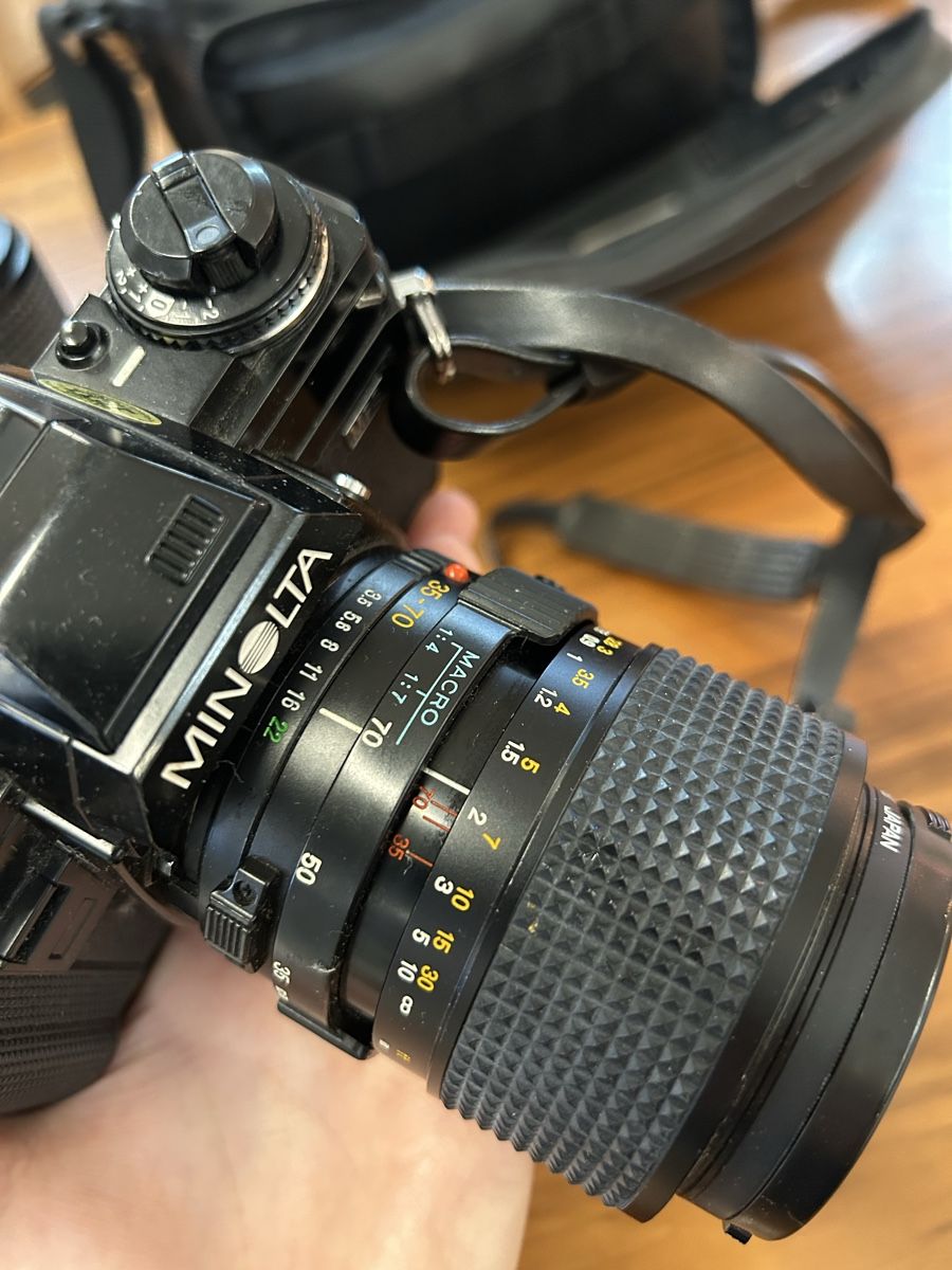 Minolta Kamera: Minolta kamera set – Gebraucht aus Zürich von BashasBrockenhaus 3
