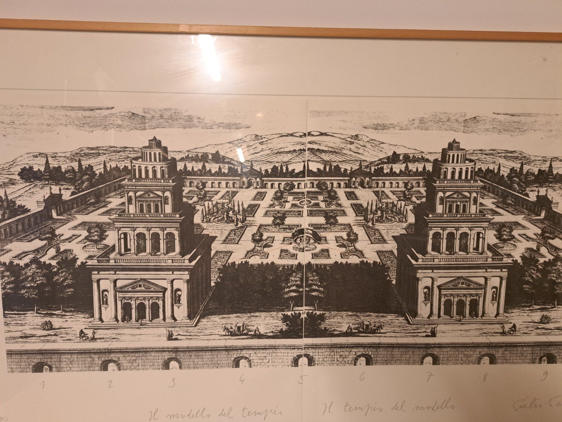 Grafiken & Lithographien: Original Litho Giulio Paolini/ modello del tempio – Gebraucht aus Belp von deal-now 3