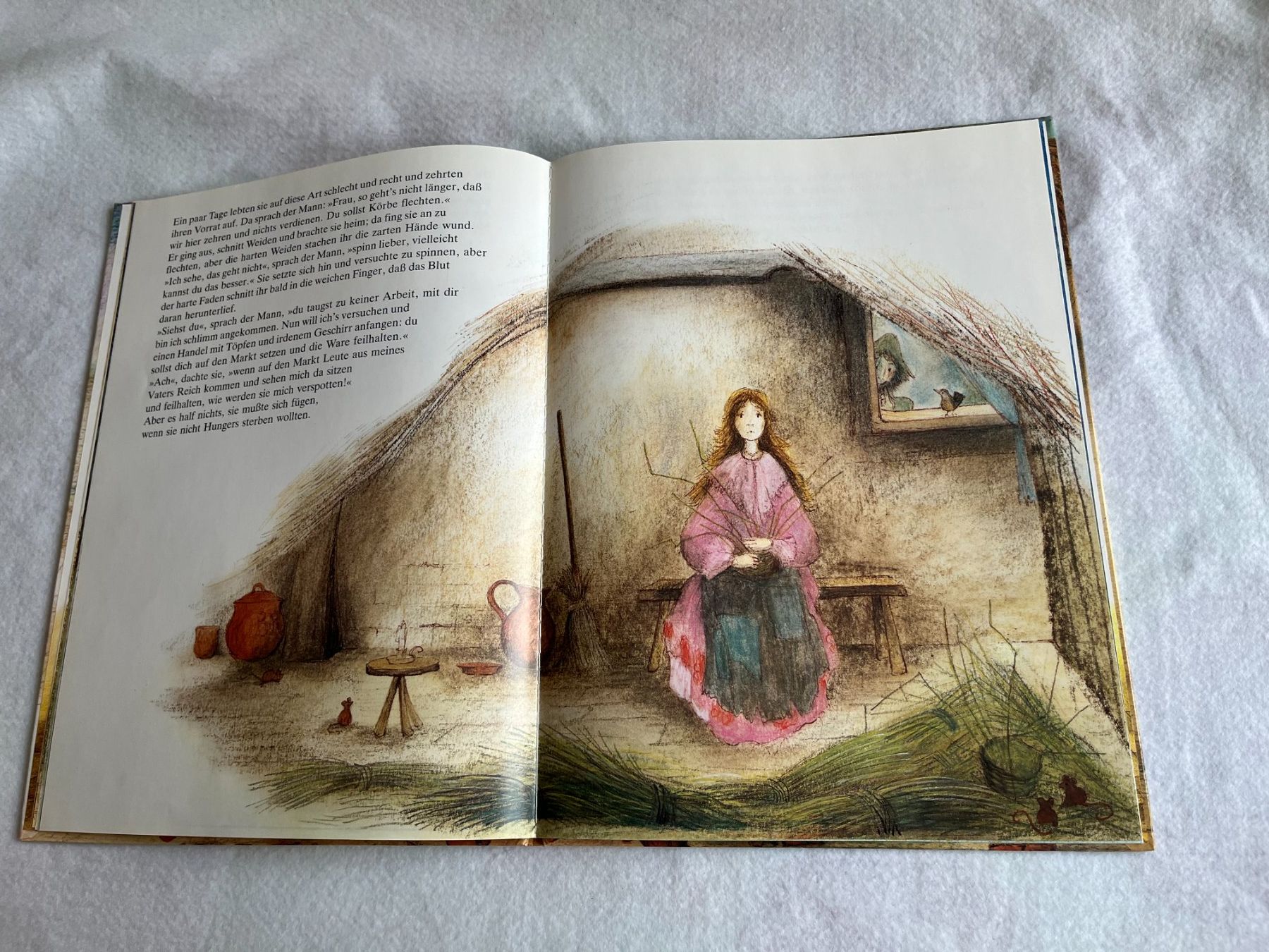 Libri: Märchenbuch "König Drosselbart" Grimm Bernadette NordSüd – Usato da Altendorf venduto da herkules74 5