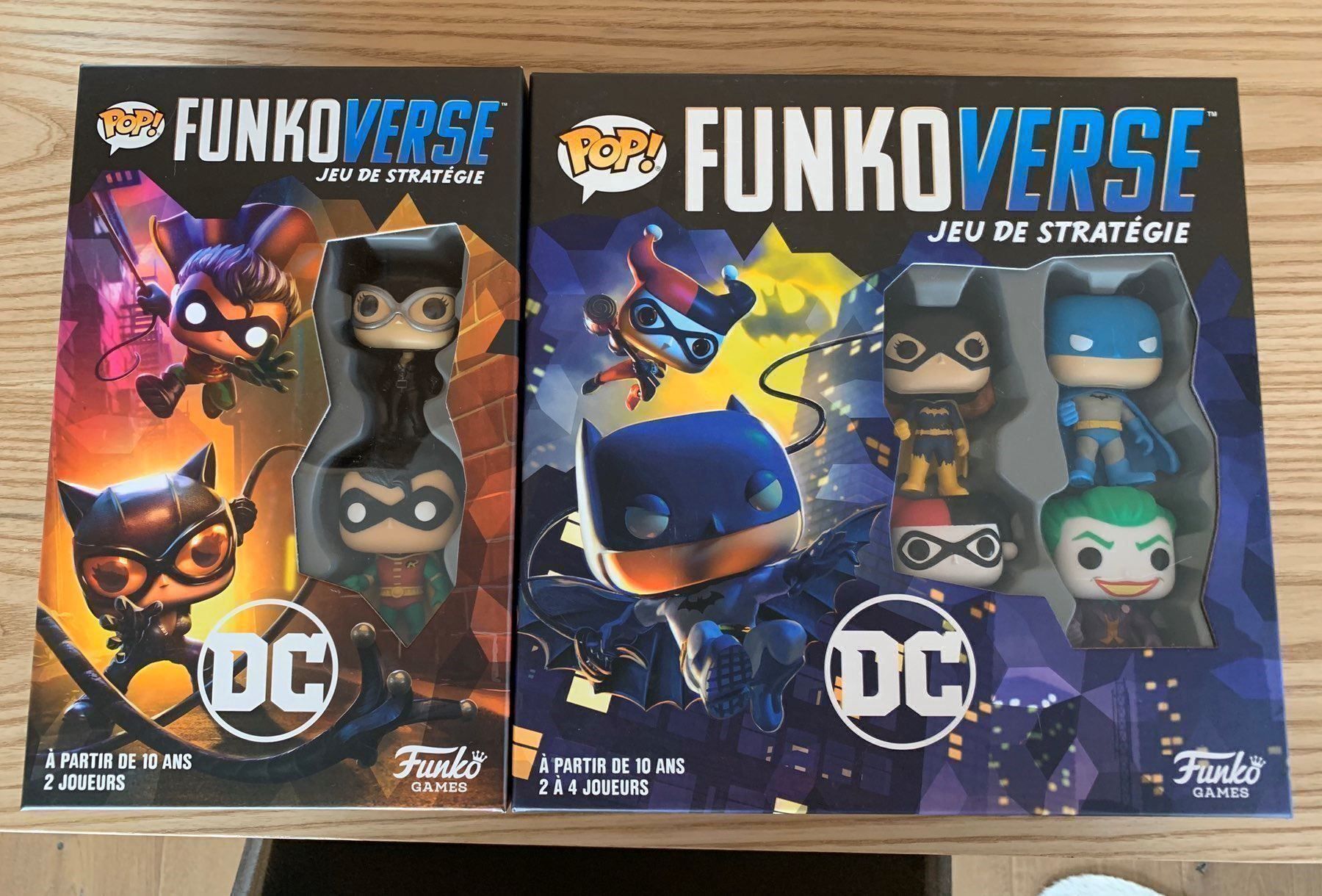 Jeux: Funko pop verse jeu de stratégie DC – Neuf (Voir description) à Lausanne par milou201619