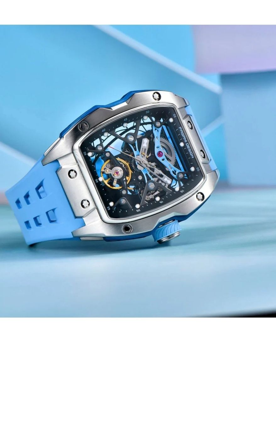 Pagani Design Orologi: Neue Pagani Design Automatikuhr – Nuovo e nell'imballaggio originale da Suhr venduto da sjay.Cv 4