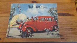 livre publicitaire Fiat 1100