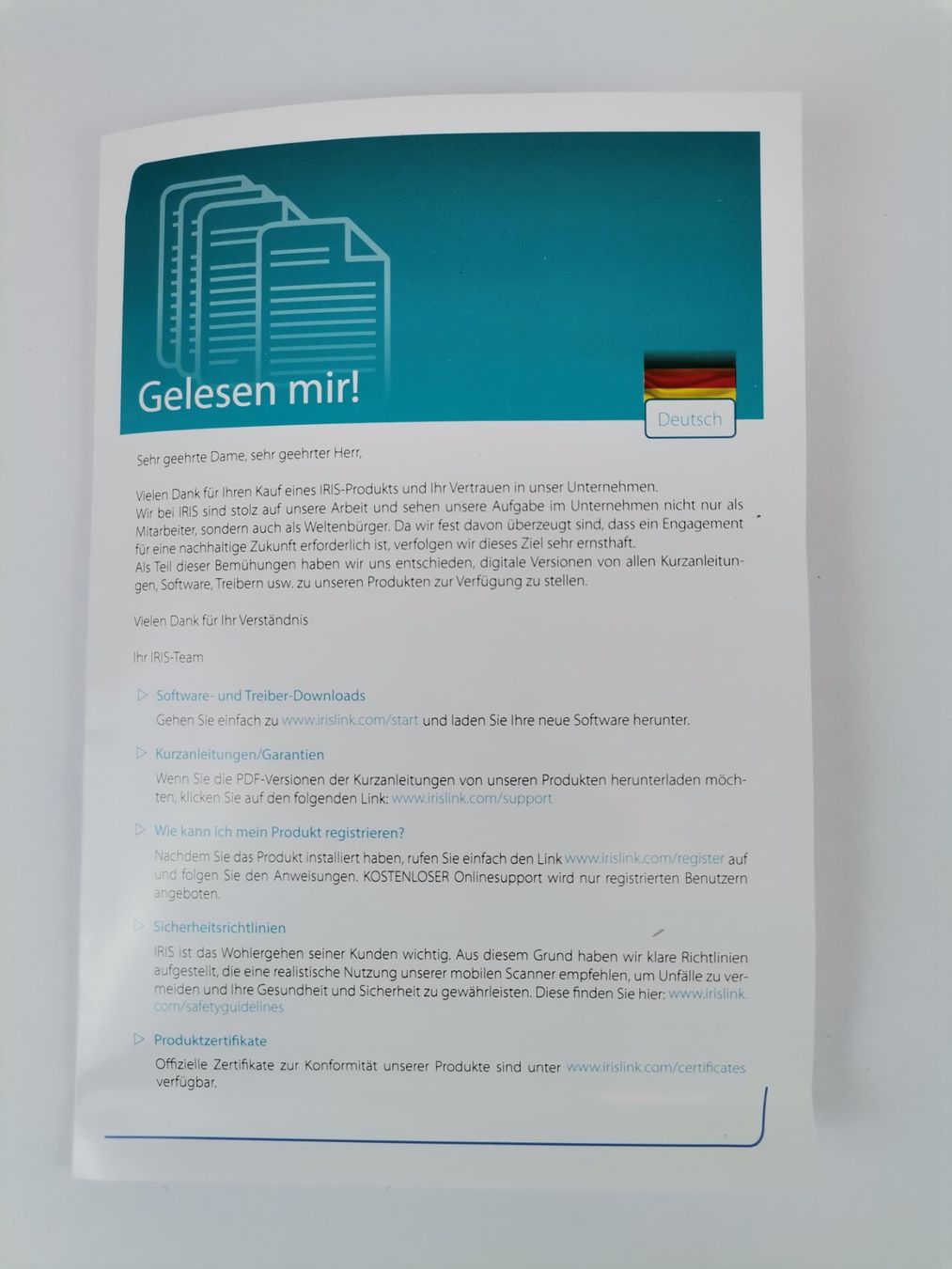 Scanner: IRIS Scanner-Mouse 2 – Neu (gemäss Beschreibung) aus Schaffhausen von Restwert_SH 7