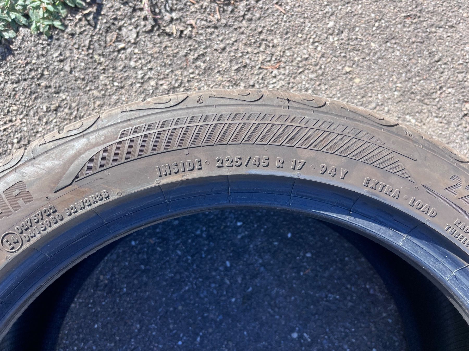 Continental Pneumatici & Ruote complete: 225/45R17  Continental – Usato da Schwaderloch venduto da z_g 5