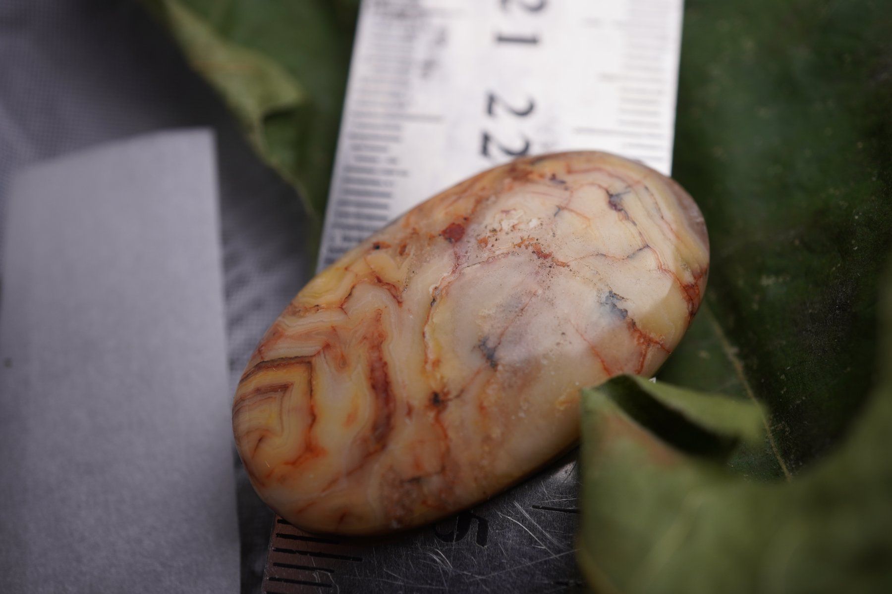 Minerali & Pietre curative: Botswana Achat    Cabochon 42ct  ab 1.- – Nuovo e nell'imballaggio originale da Eschenbach SG venduto da topstone 5