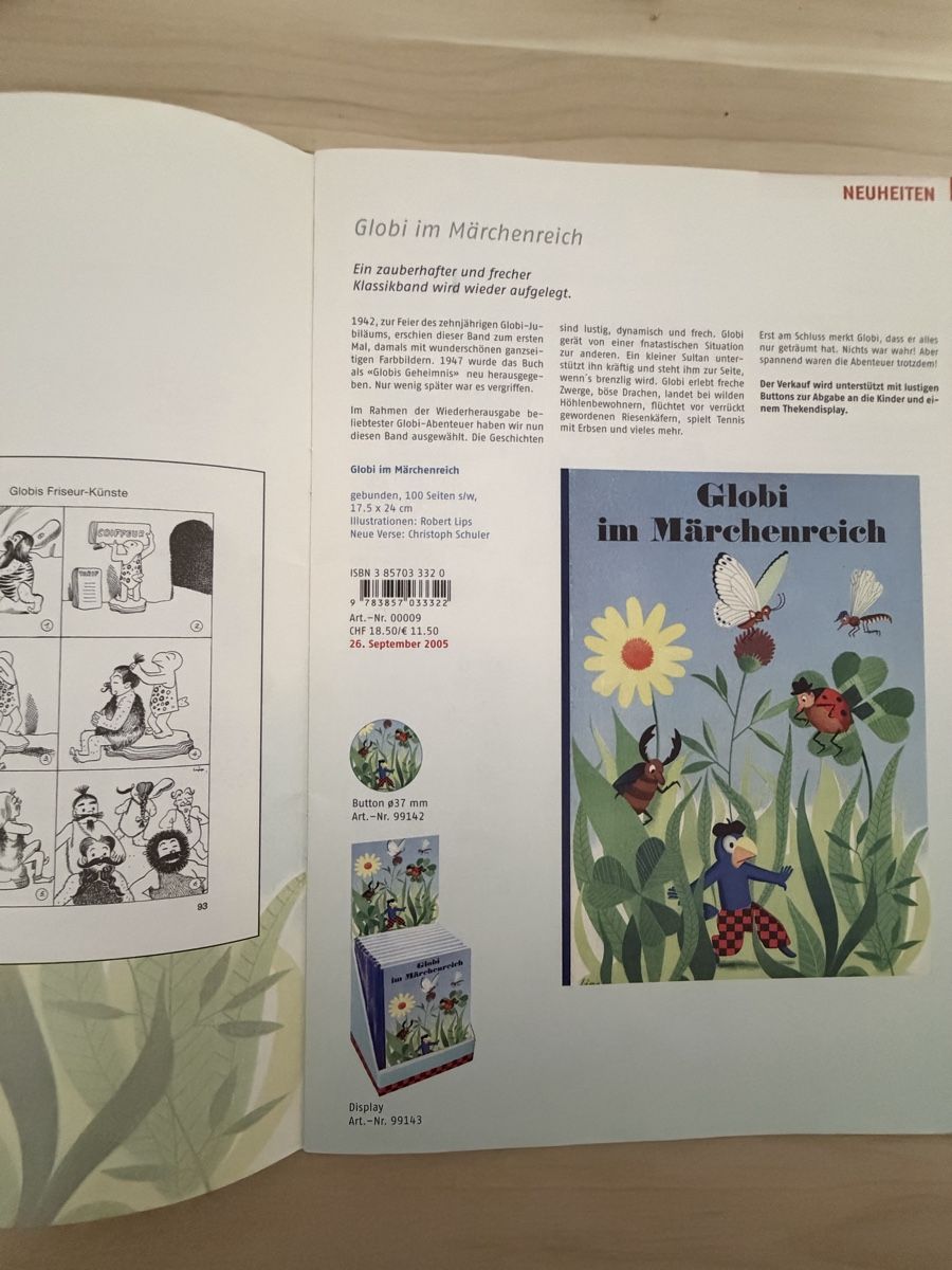 Libri: Globi Verlag Herbstneuheiten mit Gesamtprogramm 2005 – Usato da Kehrsatz venduto da Raboy 2