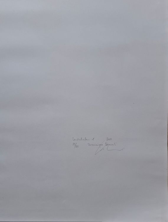 Dominique Lämmli Litho signiert «Landschaften-4» 2010, 23/35 4
