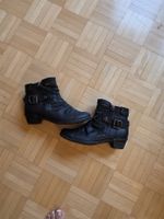 Stiefelette Winterschuh Fell innen, Leder Tex 37