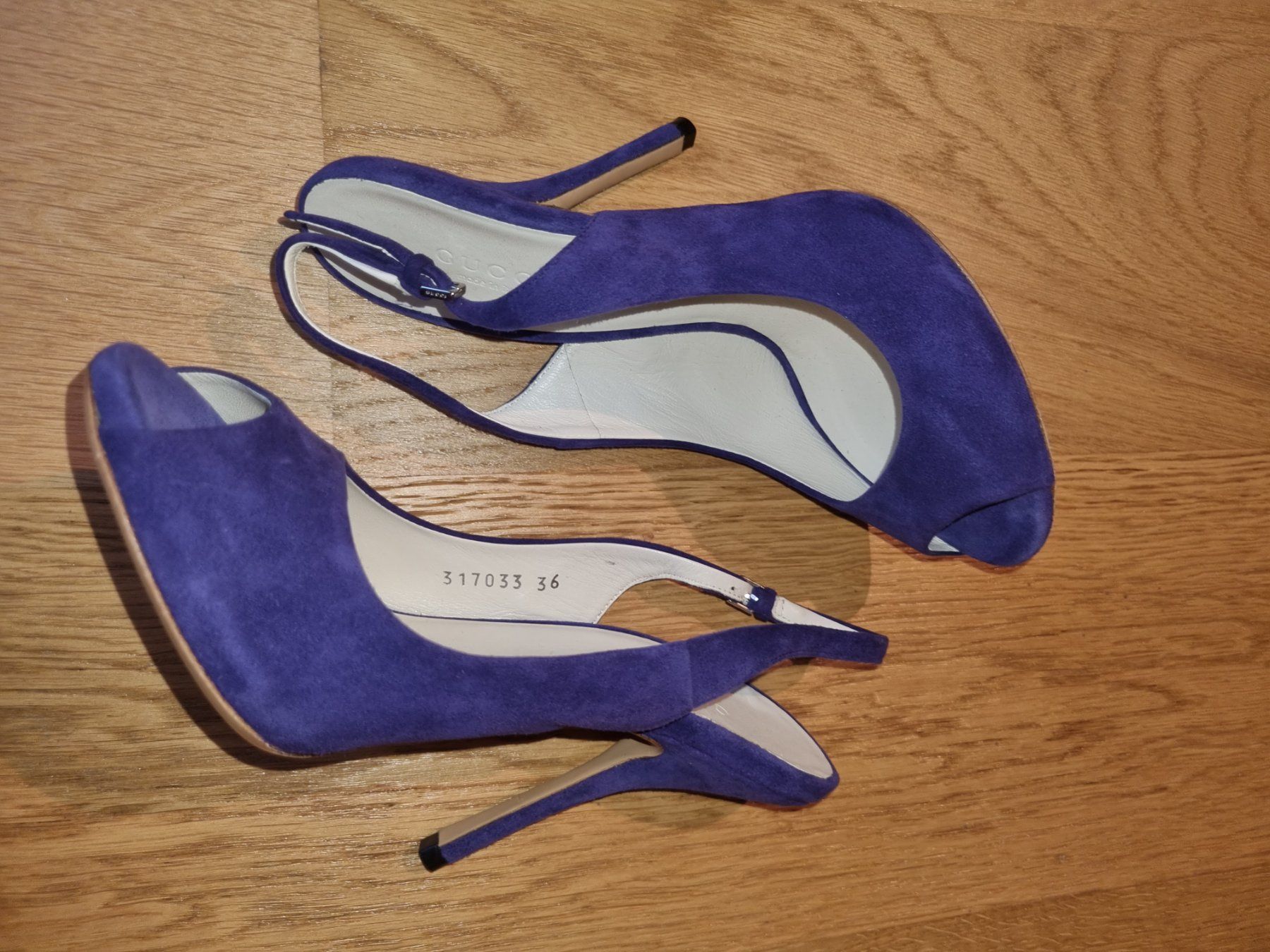 Gucci Scarpe da donna: GUCCI Peeptoe-Pumps Gr. 36 – Nuovo (secondo la descrizione) da Winterthur venduto da Dentsdelion 1