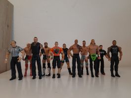 WWE Action Figure Lot 11 Figuren