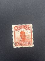 Briefmarke Republic of China 6 Cts rot akzeptabel