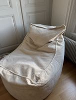 CREAM CORDUROY ARMCHAIR